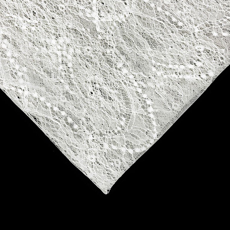Dress Geometric Cutwork Polyester Lace Fabric for Women's Wear Wholesa 10